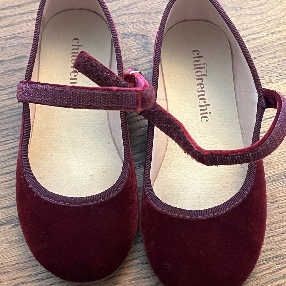 Burgundy Dress Shoes for Kids